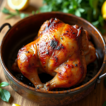 Cuisses de dinde croustillantes dans une friteuse à air