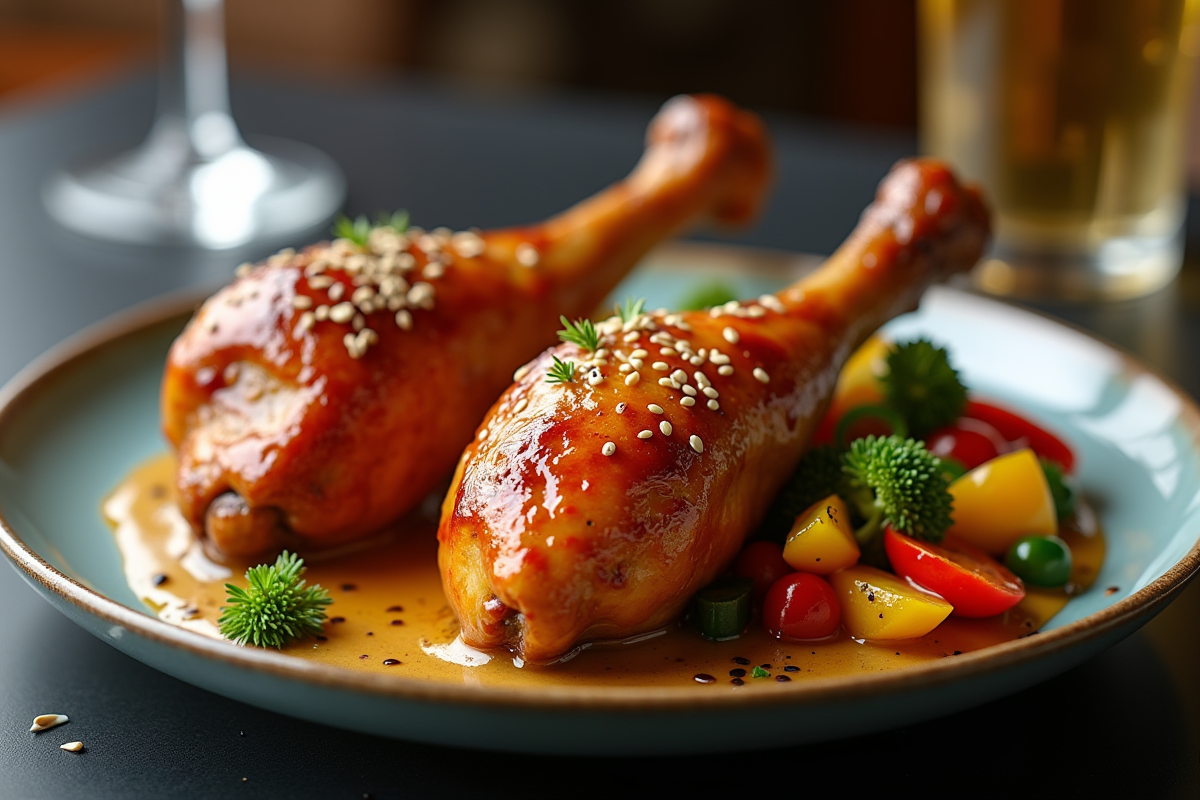 poulet marinade
