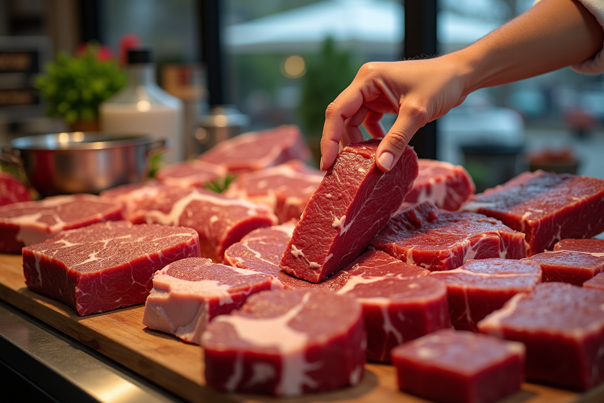 viande cuisson